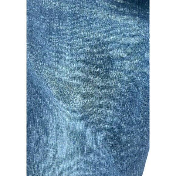 Levis Mens Jeans Size 29x27 Taper 502 Medium Wash Denim Zipper Fly Blue Pants - Picture 5 of 7